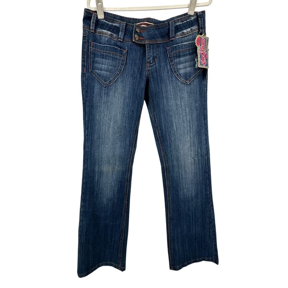 Vtg Y2K Younique Boot Cut Low Rise Jeans Streetwear Retro Vintage NWT 11